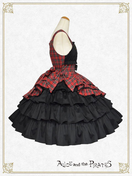 P21JS204 Matilda Gathered Frill Jumperskirt