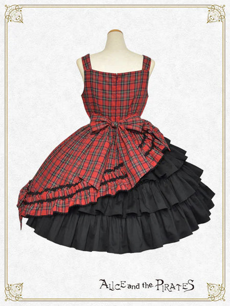 P21JS204 Matilda Gathered Frill Jumperskirt