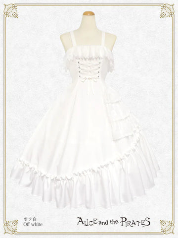 P21JS209 Dark Racy Flora Jumperskirt