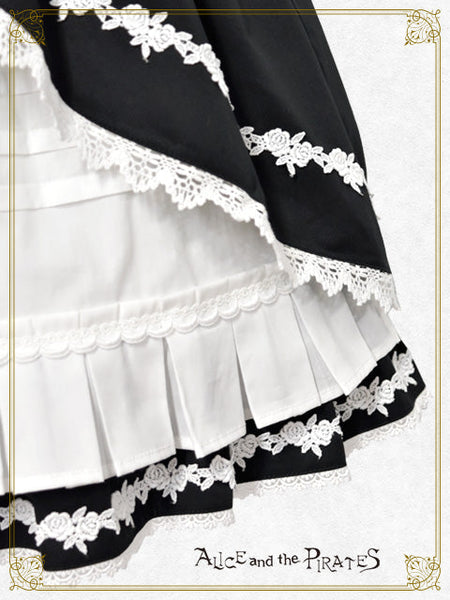 P21JS212 Tuck-Frill Baby Doll Jumperskirt