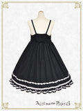 P21JS212 Tuck-Frill Baby Doll Jumperskirt