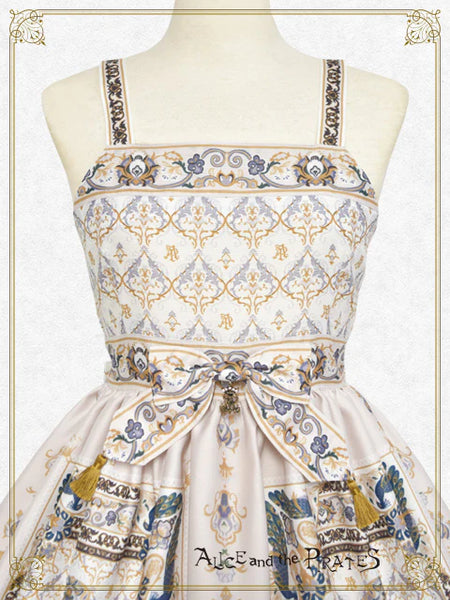 P21OJ209 Persian Rug～Medallion Design That Weaves Wishes Jumperskirt