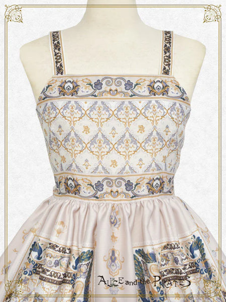 P21OJ209 Persian Rug～Medallion Design That Weaves Wishes Jumperskirt