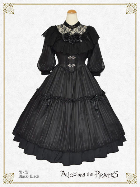 P21OP312 Lady of Rose Onepiece Dress