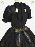 P21OP319 A/P Cross Ribbon Onepiece Dress II