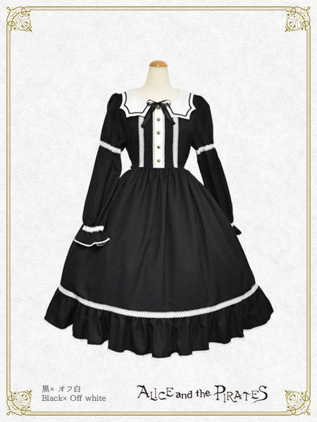 P21OP334 Bat Maid Onepiece Dress