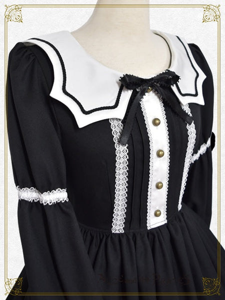 P21OP334 Bat Maid Onepiece Dress