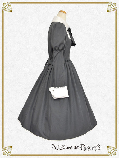 P21OP338 Double Faced Saint Sister Onepiece Dress