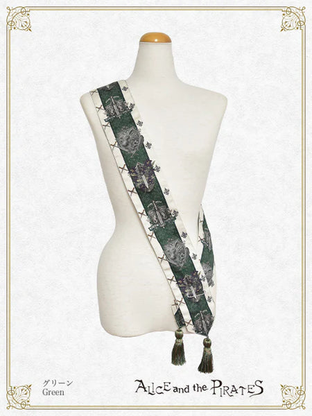 P21OT002 St.Lily Wolf～Wolf Knights ＆ Lily’s Oath～ Pattern Echarpe