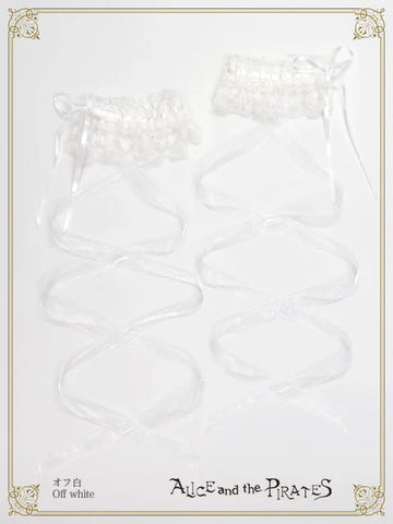 P21OT007 Mischievous Angels & Devils Lace-up Leg Frill