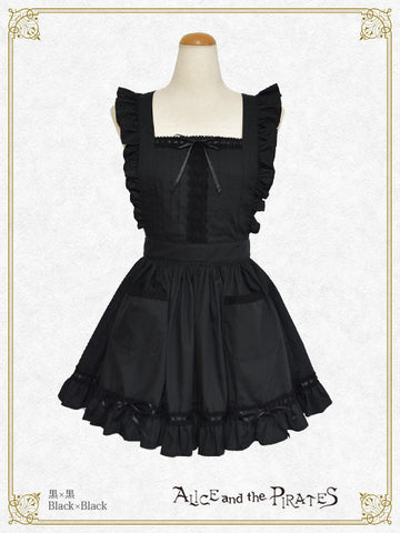 P21OT076 Lace Frill Apron