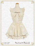 P21OT076 Lace Frill Apron