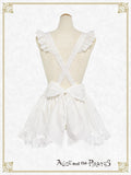 P21OT076 Lace Frill Apron