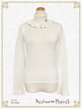 P21PO103 A/P Embroidered Turtleneck Frill Pullover