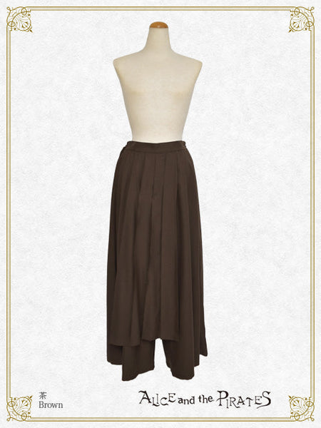 P21PT615 Pleated Wide Pants