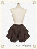 P21PT619 Side Frill Shorts