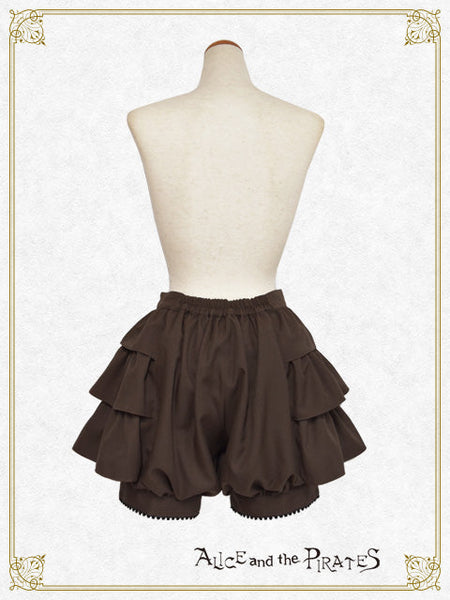 P21PT619 Side Frill Shorts