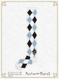 P21SC807 A/P Diamond Pattern Over-the-Knee Socks