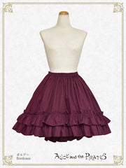 P21SK502 Double Tiered Skirt