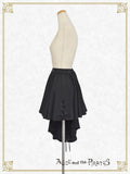 P21SK508 Herringbone Asymmetrical Overskirt