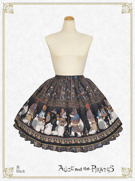 P21SK511 Egyptian Chris ~Mystery Hidden in the Mural~ Skirt