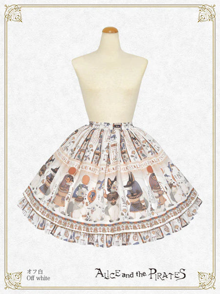 P21SK511 Egyptian Chris ~Mystery Hidden in the Mural~ Skirt