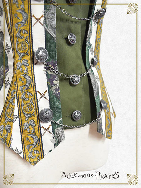 P21VT307 St.Lily Wolf～Wolf Knights ＆ Lily’s Oath～Vest