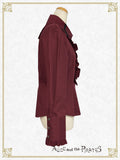 P22BL408 Coffin Collar Blouse