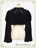 [LOTTERY PRE-ORDER] P22BO332 Antique Dahlia Velveteen Bolero