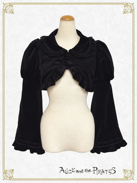 [LOTTERY PRE-ORDER] P22BO332 Antique Dahlia Velveteen Bolero