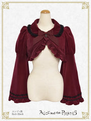 [LOTTERY PRE-ORDER] P22BO332 Antique Dahlia Velveteen Bolero