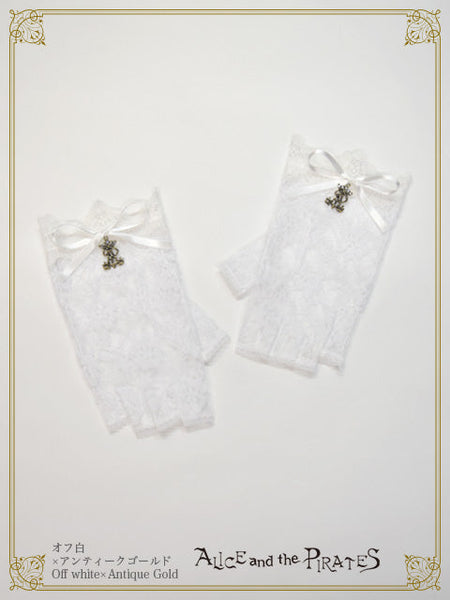 P22CF002 A/P Fingerless Lace Gloves