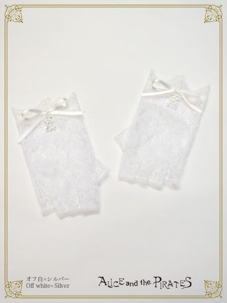 P22CF002 A/P Fingerless Lace Gloves