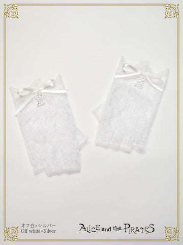 P22CF002 A/P Fingerless Lace Gloves