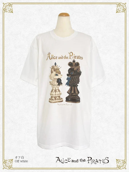 P22CS703 Checkmate Chris～in a fleeting hope and the lasting despair～ Print Big T-Shirt