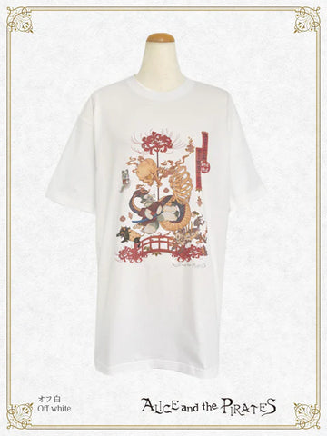 P22CS704 Chris’ Hyakki Yako～Phantom flower in the dusk～ Print Big T-Shirt