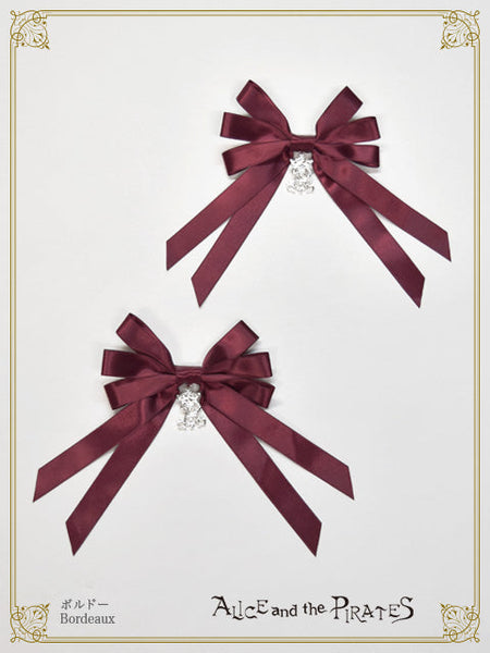 P22HA903 Satin Multiple Ribbon Clips