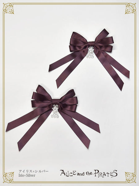 P22HA903 Satin Multiple Ribbon Clips