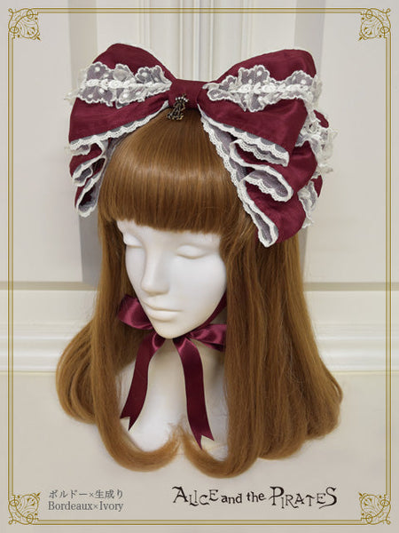 P22HA904 Dolly Ribbon Headdress (Shantung)