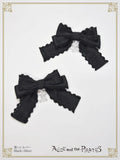 P22HA923 Cecile Matte Satin Ribbon Clip