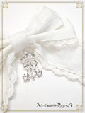 P22HA923 Cecile Matte Satin Ribbon Clip
