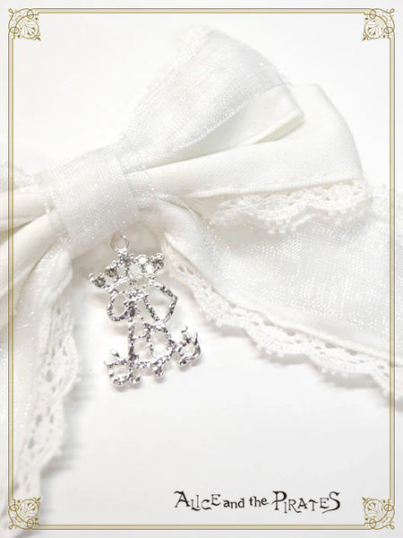 P22HA923 Cecile Matte Satin Ribbon Clip