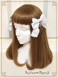 P22HA923 Cecile Matte Satin Ribbon Clip