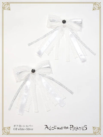 P22HA924 Cecile Lace Ribbon Clip