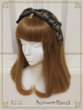 [LOTTERY PRE-ORDER] P22HA943 A/P Logo Ribbon Center Headbow