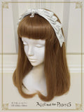 [LOTTERY PRE-ORDER] P22HA943 A/P Logo Ribbon Center Headbow