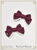P22HA946 Matte Satin Ribbon Clips