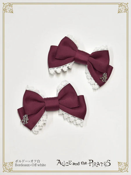 P22HA946 Matte Satin Ribbon Clips