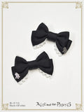 P22HA946 Matte Satin Ribbon Clips