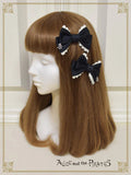 P22HA946 Matte Satin Ribbon Clips